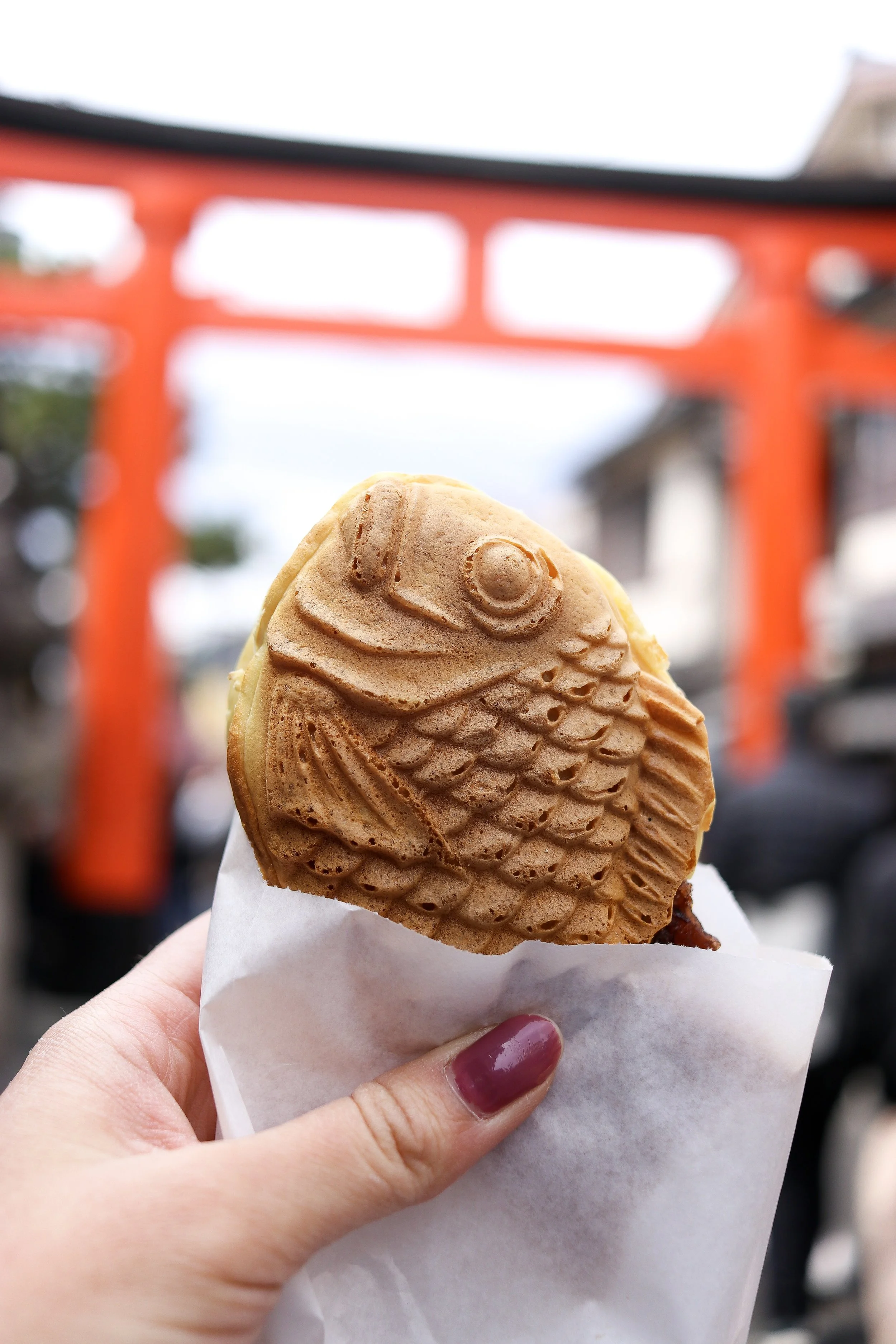 Red Bean Taiyaki 