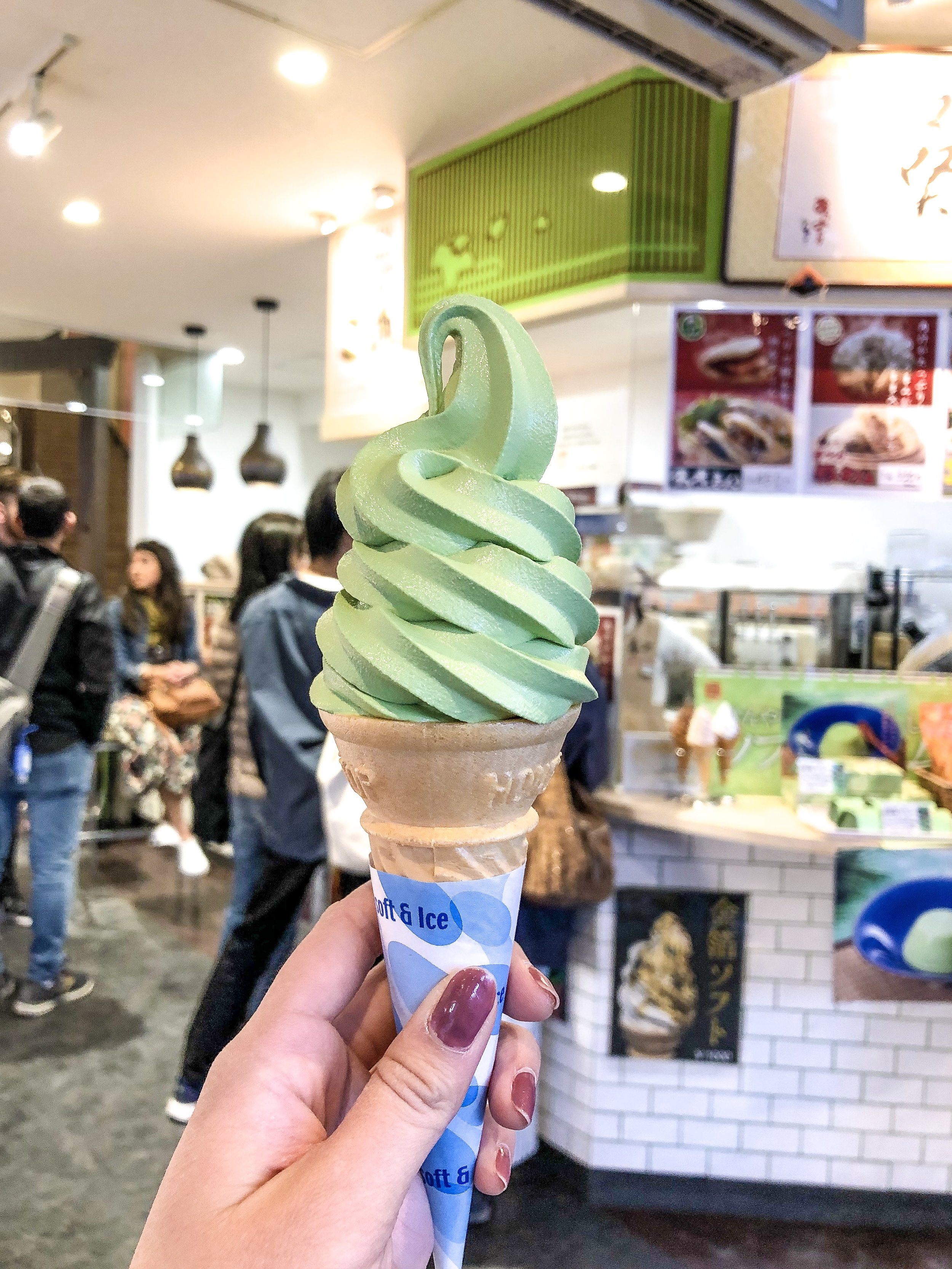 Matcha Soft Serve