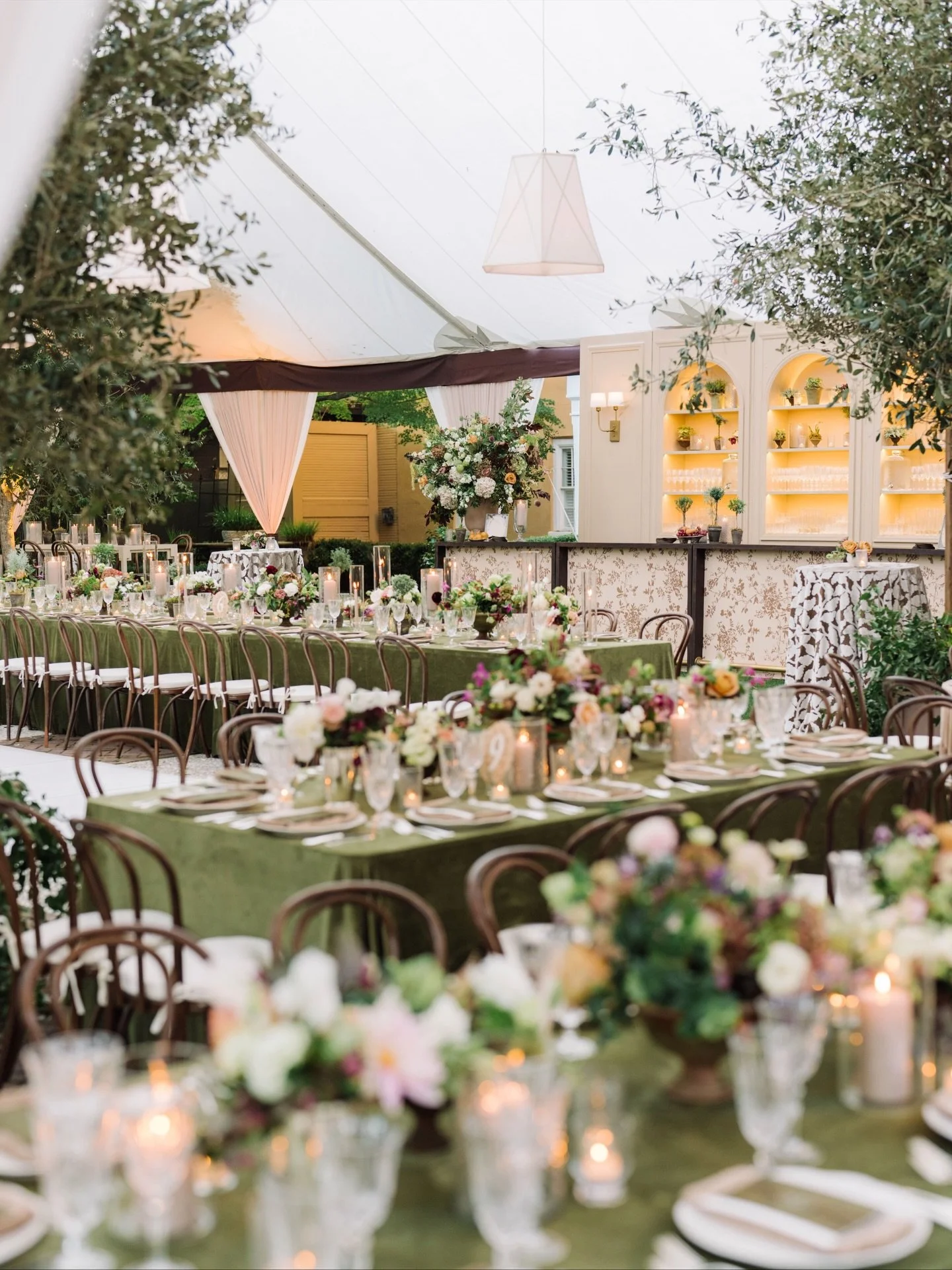 Sultry earth tones, layers of texture and pattern play and the most incredible vendors that made the magic happen&hellip; and to think, we get to do it all over again this weekend with another team member wedding! Chloe tied the knot at the Governor 