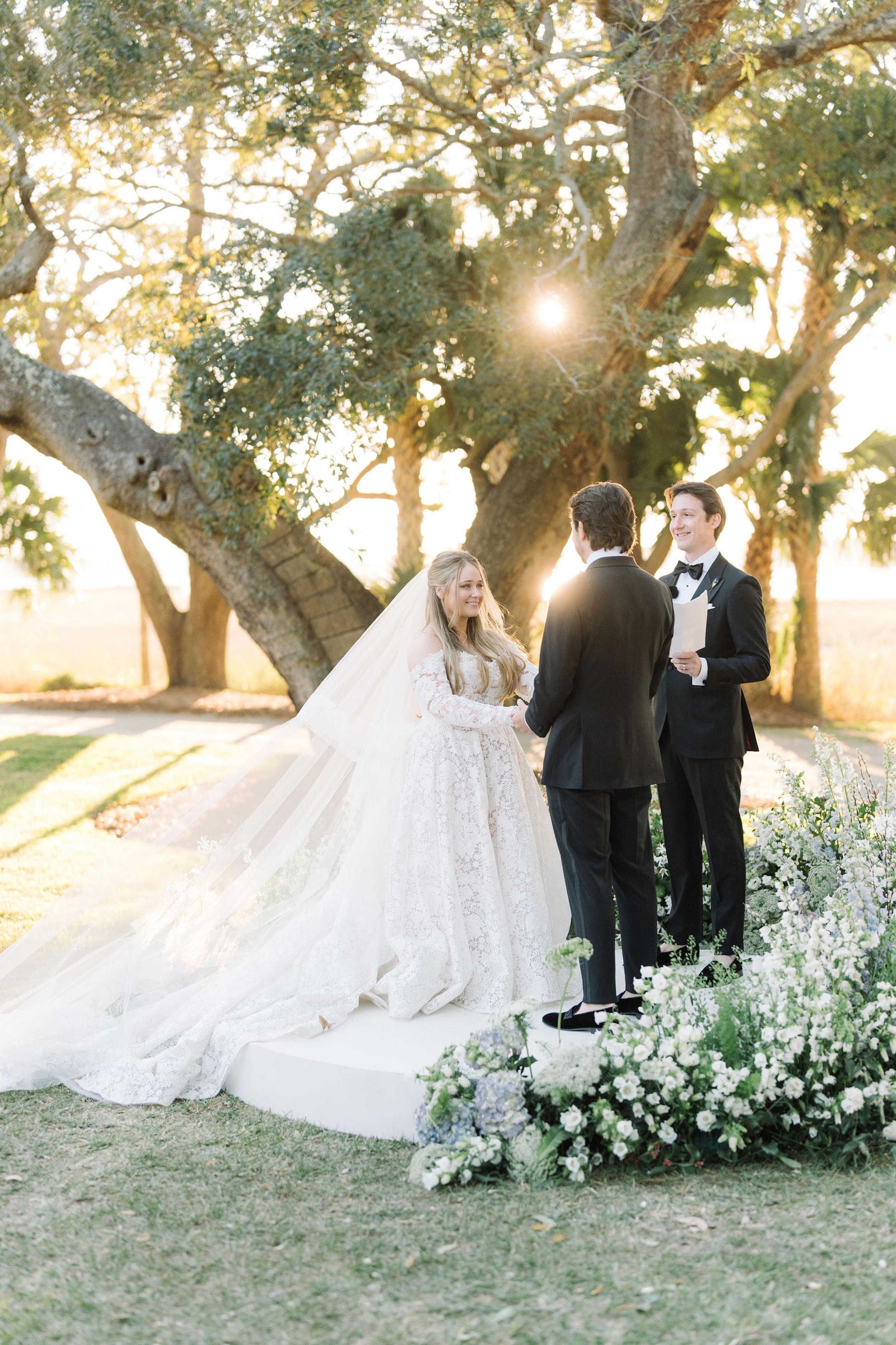 "No amount of words can describe how amazing Amanda and her team at Charleston Bride are. 