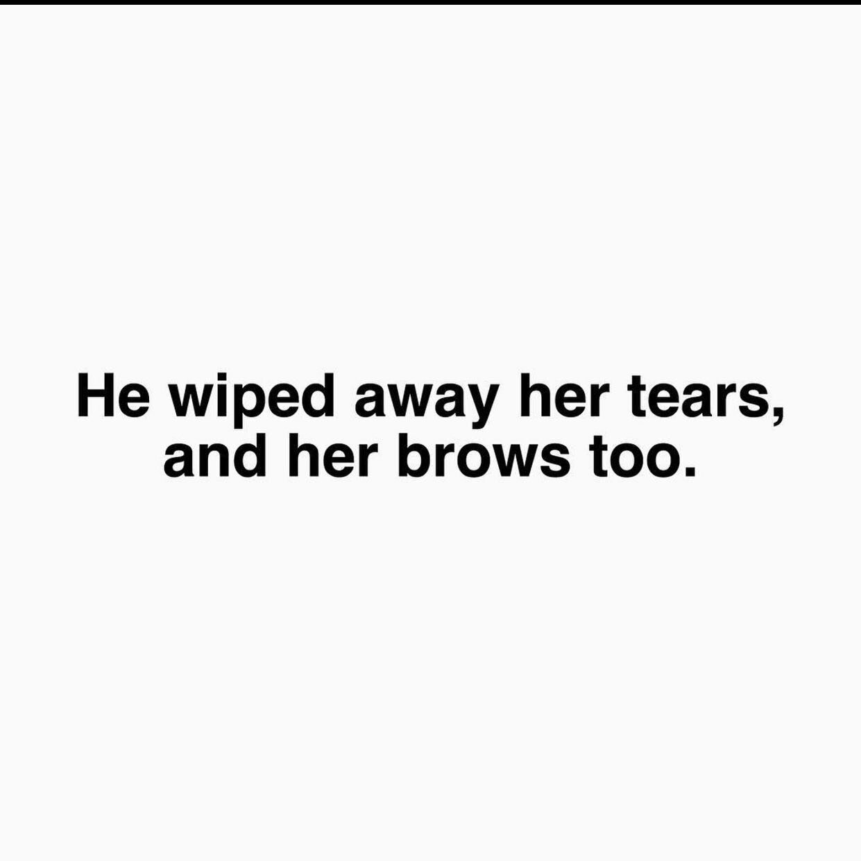 Everyone&rsquo;s worst nightmare 😭
Lucky for you, Ombr&eacute; brows are waterproof and permanent 🤗