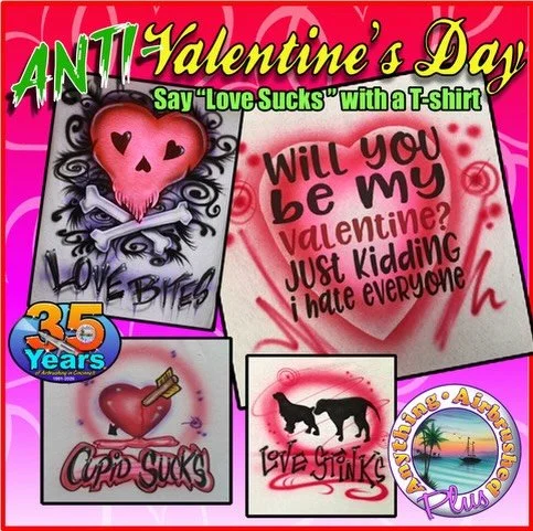 Yeah....we even have designs that support the OTHER side of the whole Valentine thing...😘😉
.
.
#valentineshirts #tshirts #valentinesday #valentine #lovecincinnati