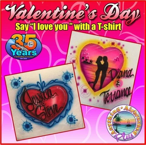 Say &ldquo;I love you&rdquo; with a custom made shirt just for that special loved one in your life.
.
.
.

#valentineshirts #tshirts #valentinesday #valentine #loveincincinnati