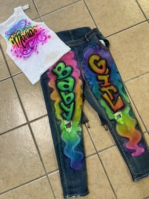 Jeans and white shirt combo #4