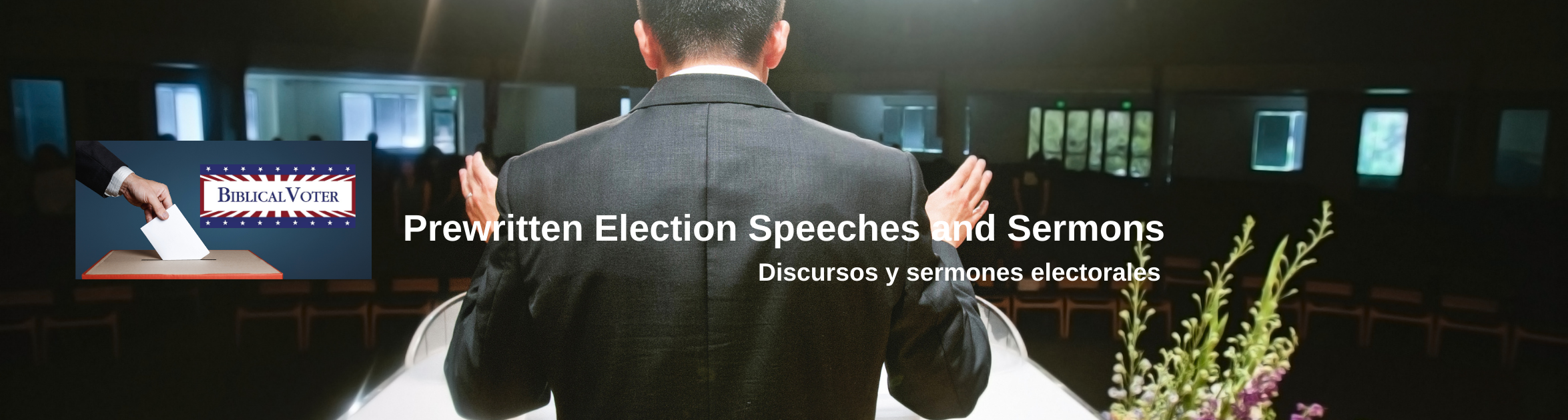 Election Speech and Sermon Banner Spanish.png
