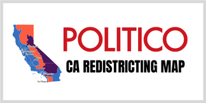 Politico CA Redistricting Map
