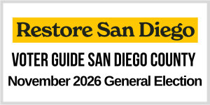 Restore San Diego