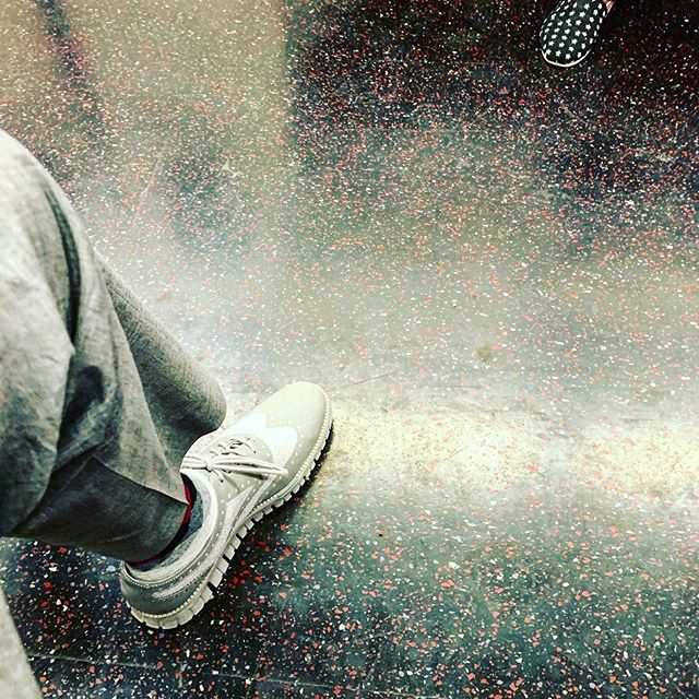 L train shoes. #Ltrain #brooklyn