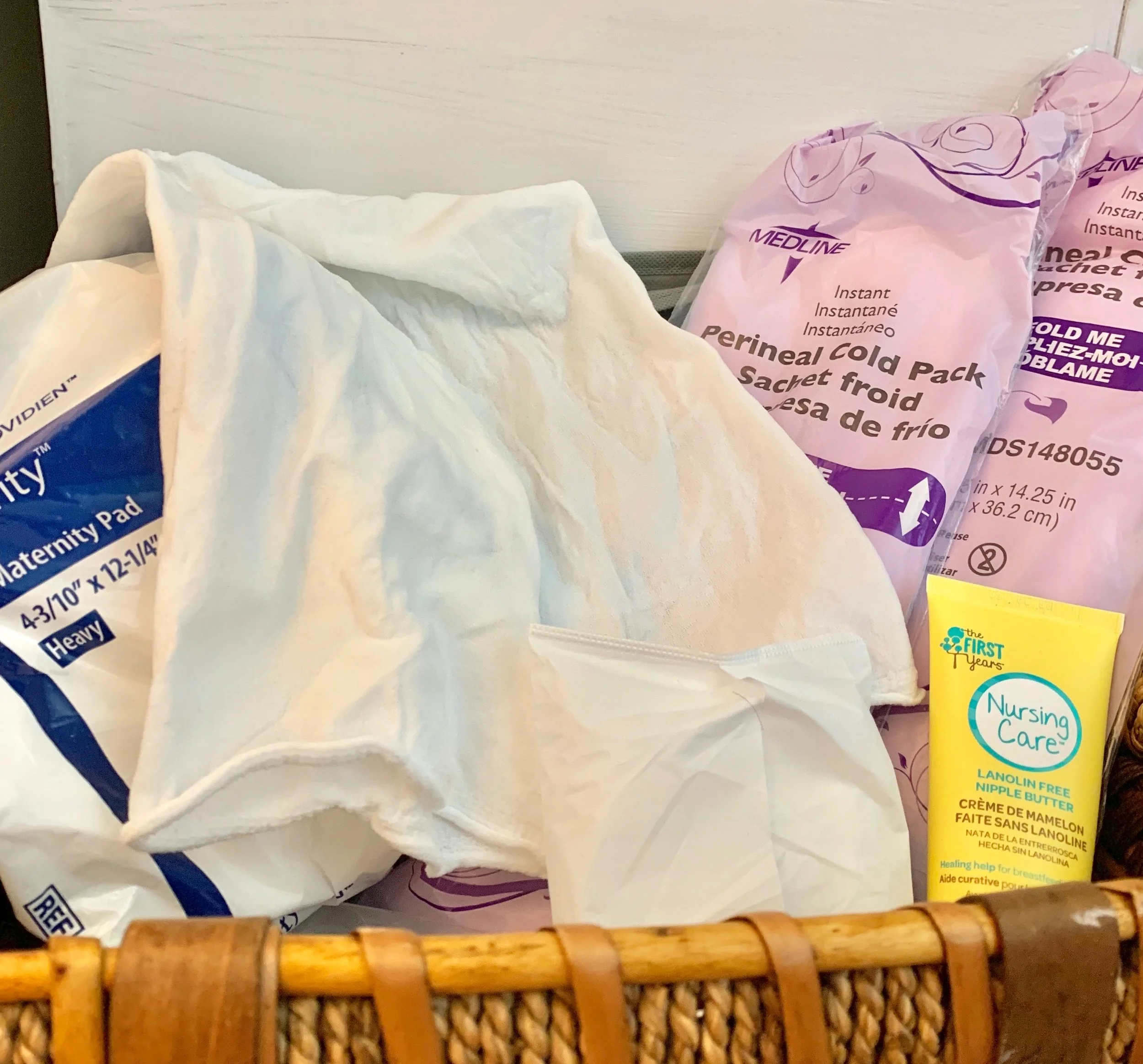 Postpartum Supplies — 4th Trimester Project