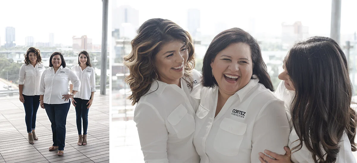 Brand, team, and headshot photography for Cortez Consulting.