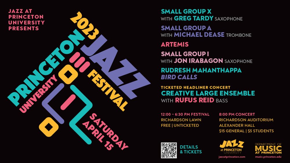 Jazz Festival 2023 — Jazz at Princeton University