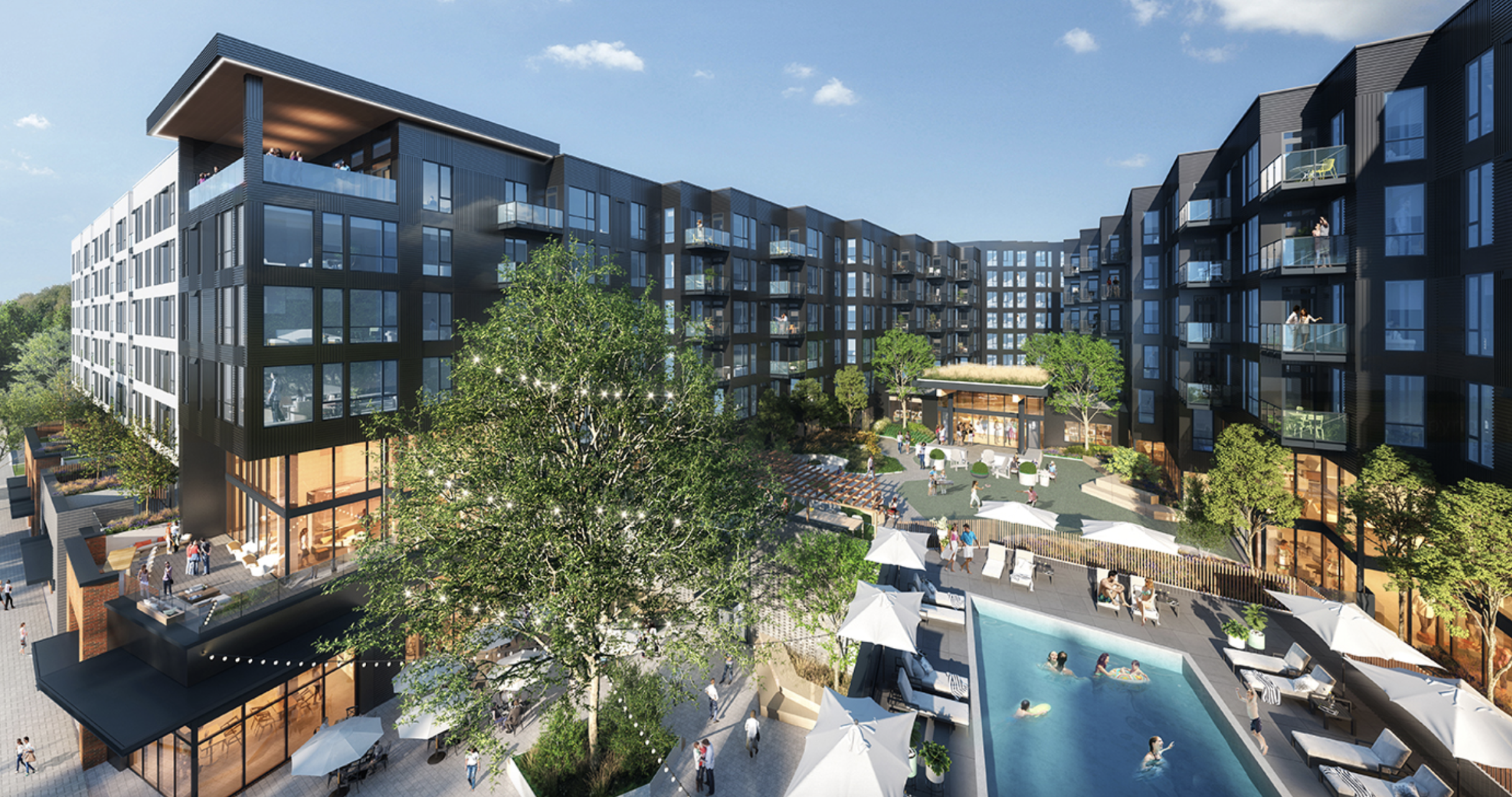 rendering of new multifamily housing project in seattle
