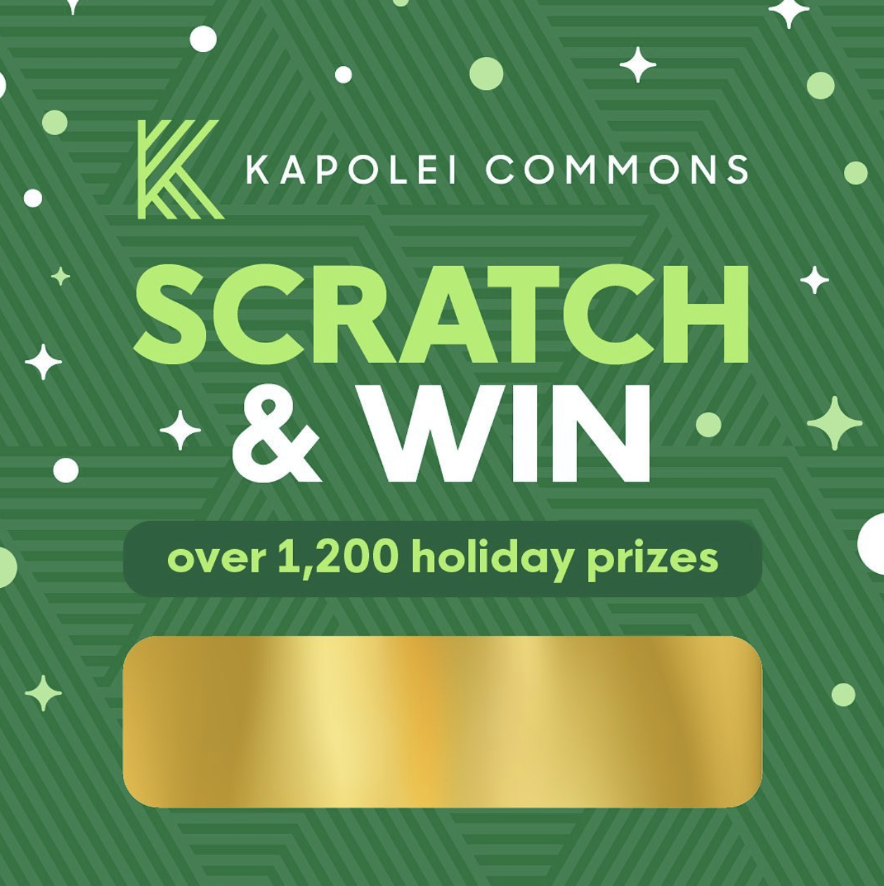Kapolei Commons Scratch and Win Game