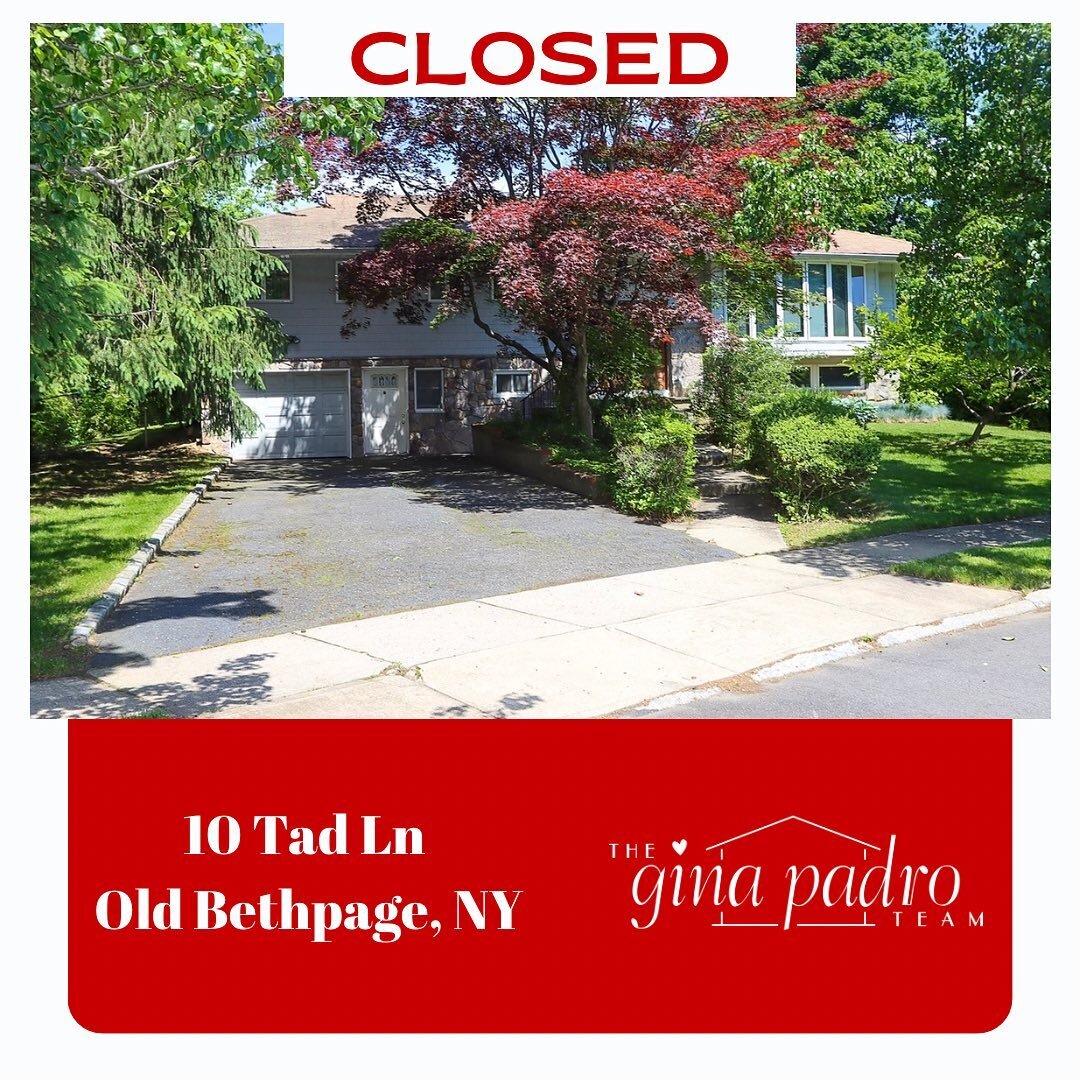 CLOSED! 

🏡10 Tad Lane, Old Bethpage

We are filled with gratitude for our sellers who entrusted us with the sale of their home! Although we make it look easy 😂 we navigated sooooo much in the background to insure our clients had a successful closi