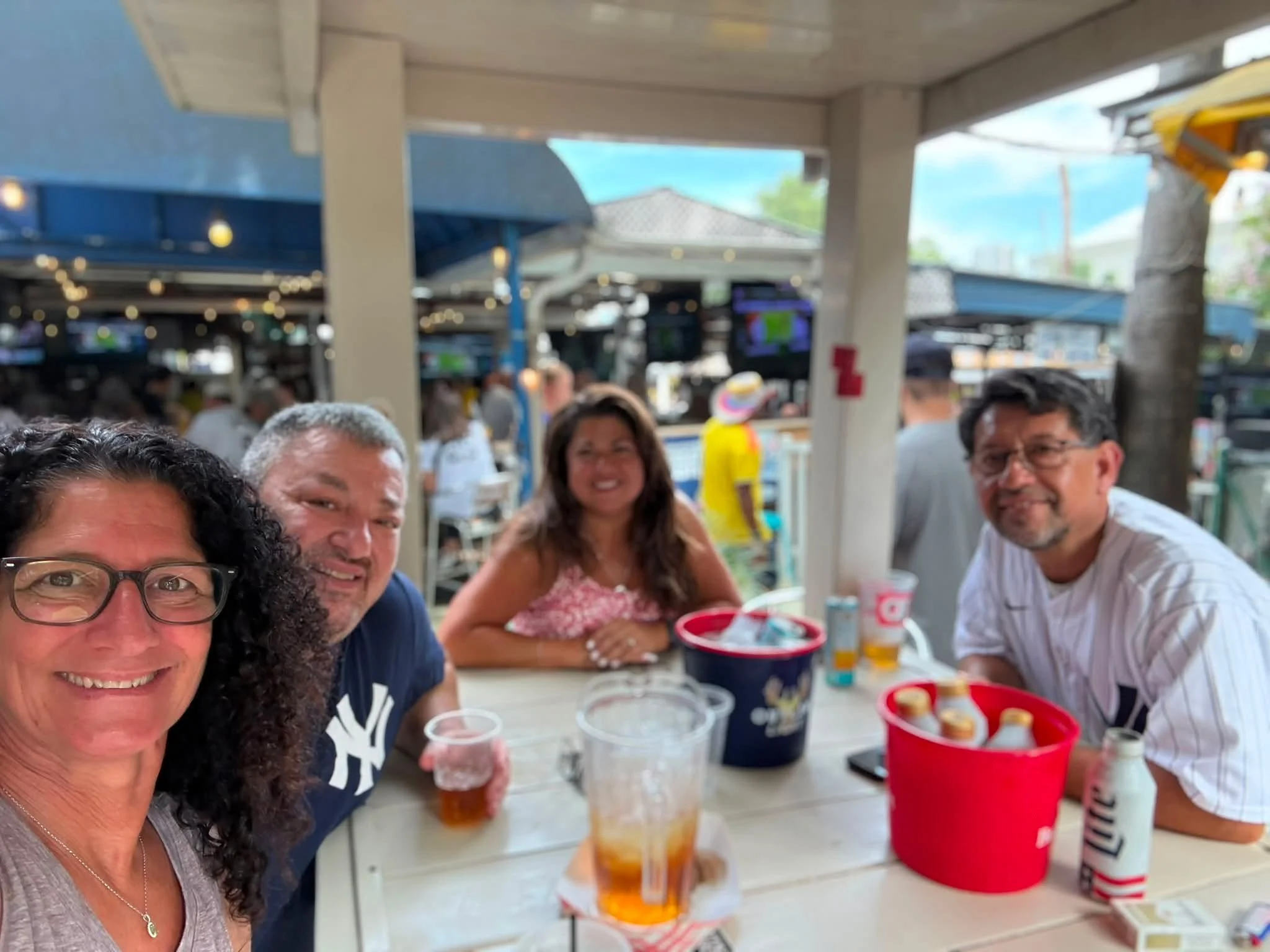 Celebrating this guy on his birthday! Yankees vs. Rays! Happy, Happy Dennis!! 🥳🎂🎉 So happy to be spending the day with you!