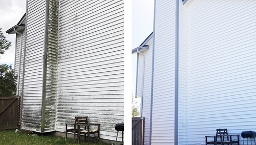 Before &amp; After Siding