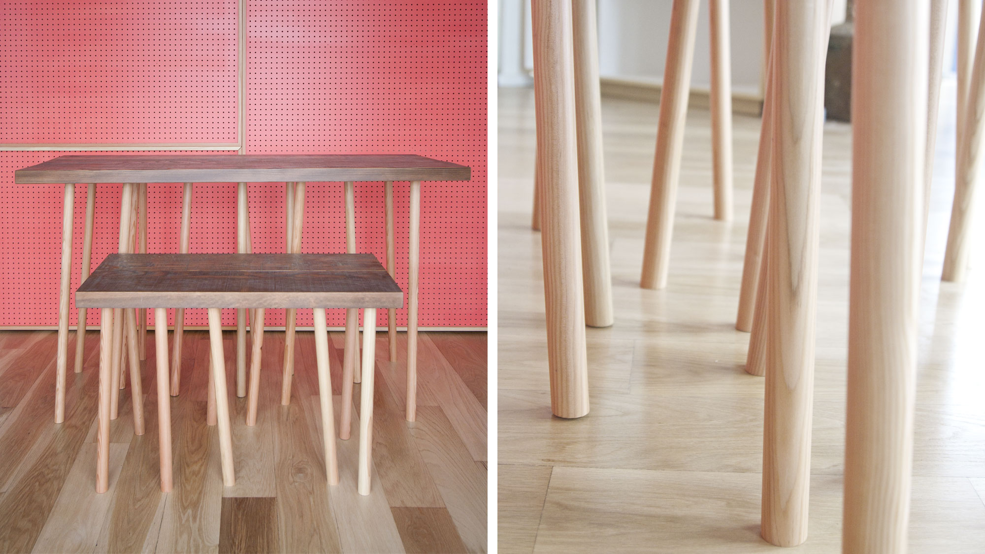 Retail nesting tables