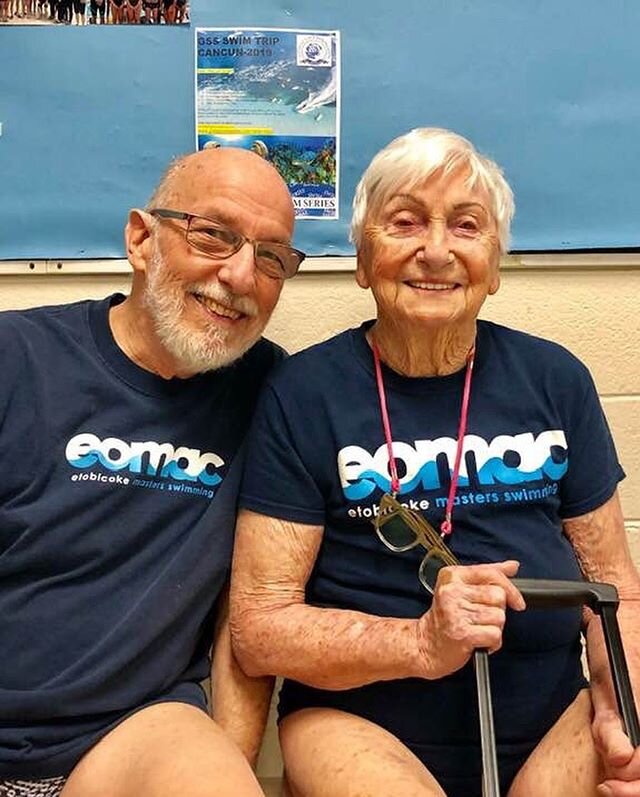 Congratulations  to long-standing EOMAC members and masters swimming contributors Kalis Rasmussen (95) and Charlie Lane (81). Swimming Canada has recognized and awarded them with the 2020 Swimming Canada Masters Award for Masters Swimming Excellence.