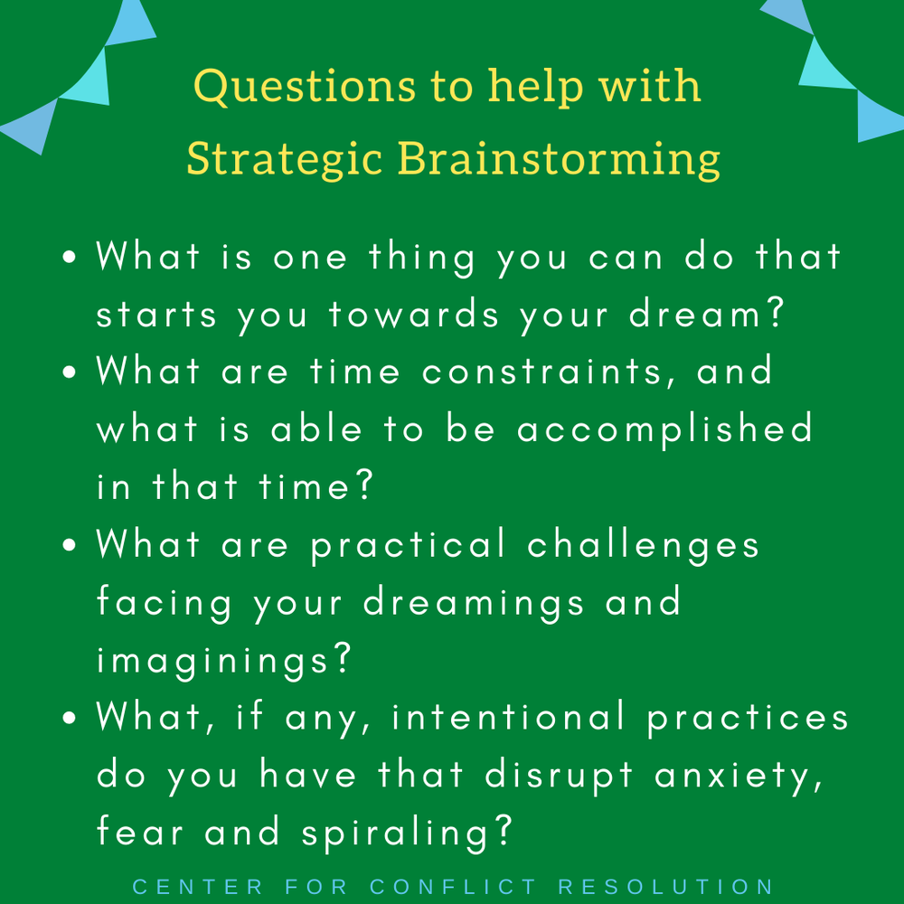 How Hope and Making Plans Can Be Beneficial — Center for Conflict Resolution
