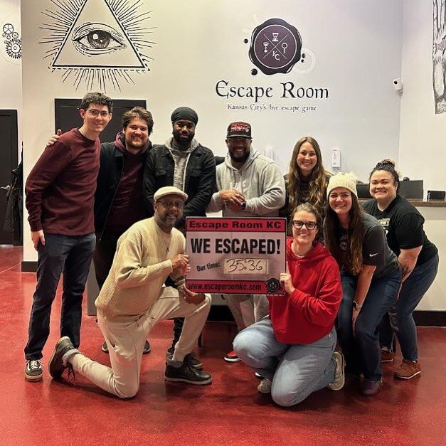 CCR school team members worked together in an escape room and managed to escape in 35 minutes! We love you school team!