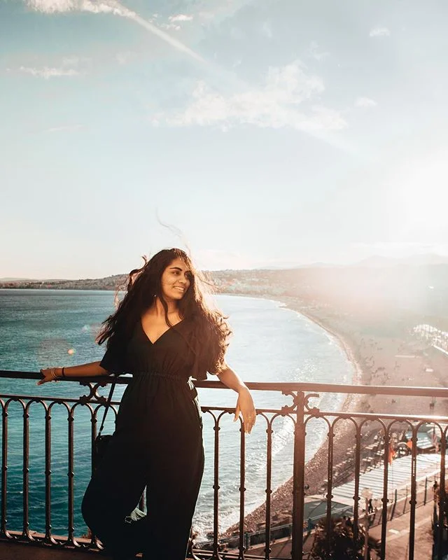It was windy as you can tell🙈 but to get the best sunset Nice pics head up to castle hill📸 Have you been to Nice yet?
- -