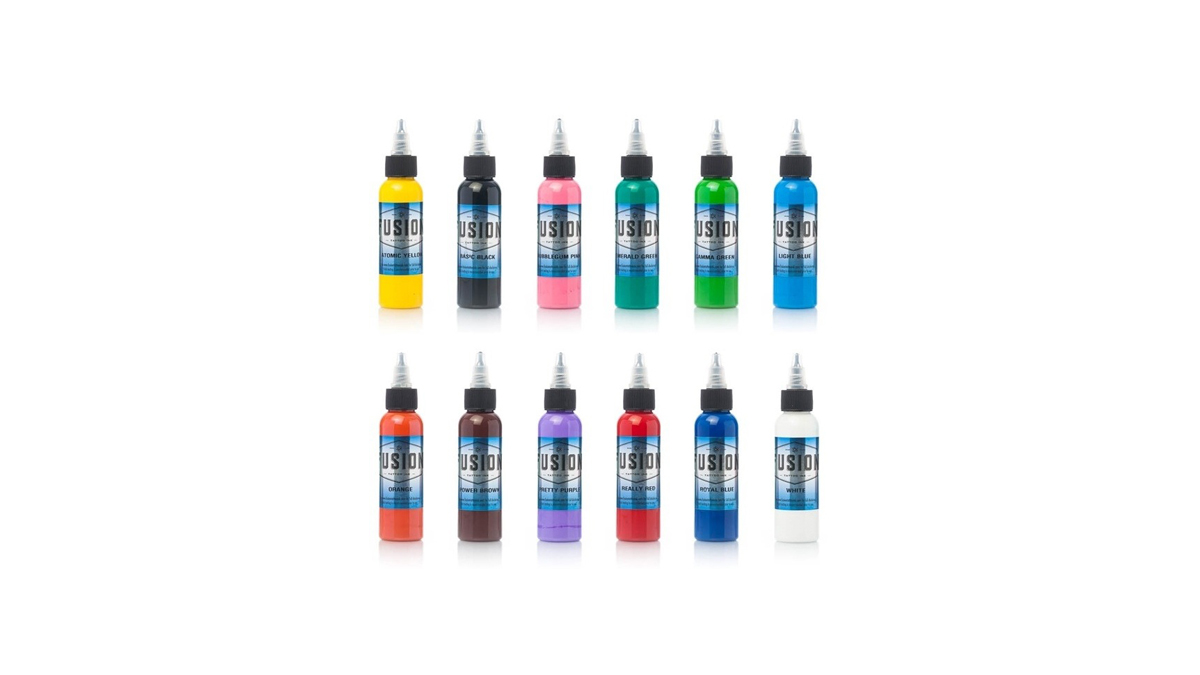 Sample Pack - 12 colors — Fusion Tattoo Ink