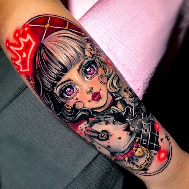 Laura Anunnaki  Fusion Tattoo Ink