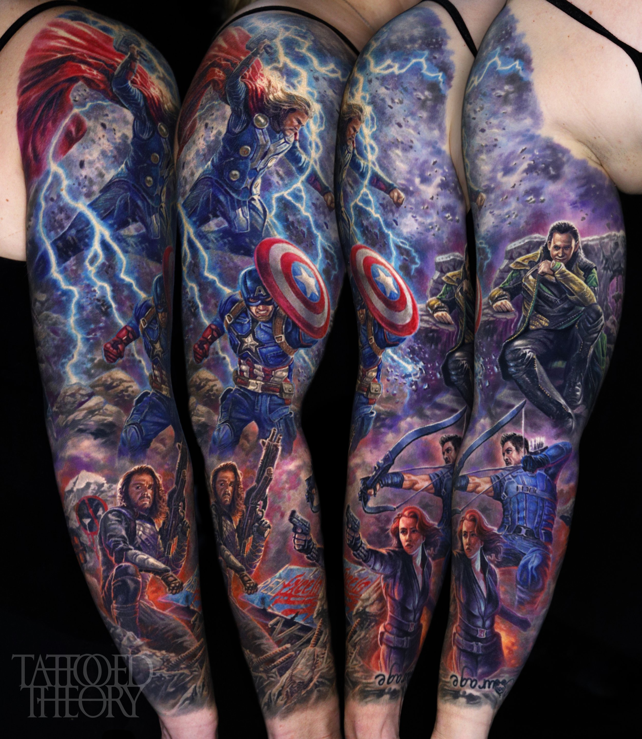 SpiderMan Leg Tattoo by SequinSuperNOVA on DeviantArt