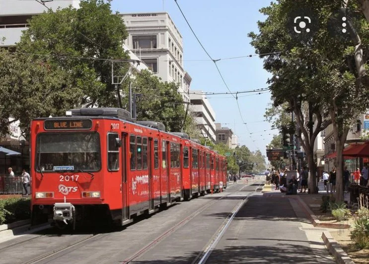 The Urban Surface Light Rail Corridor - San Diego