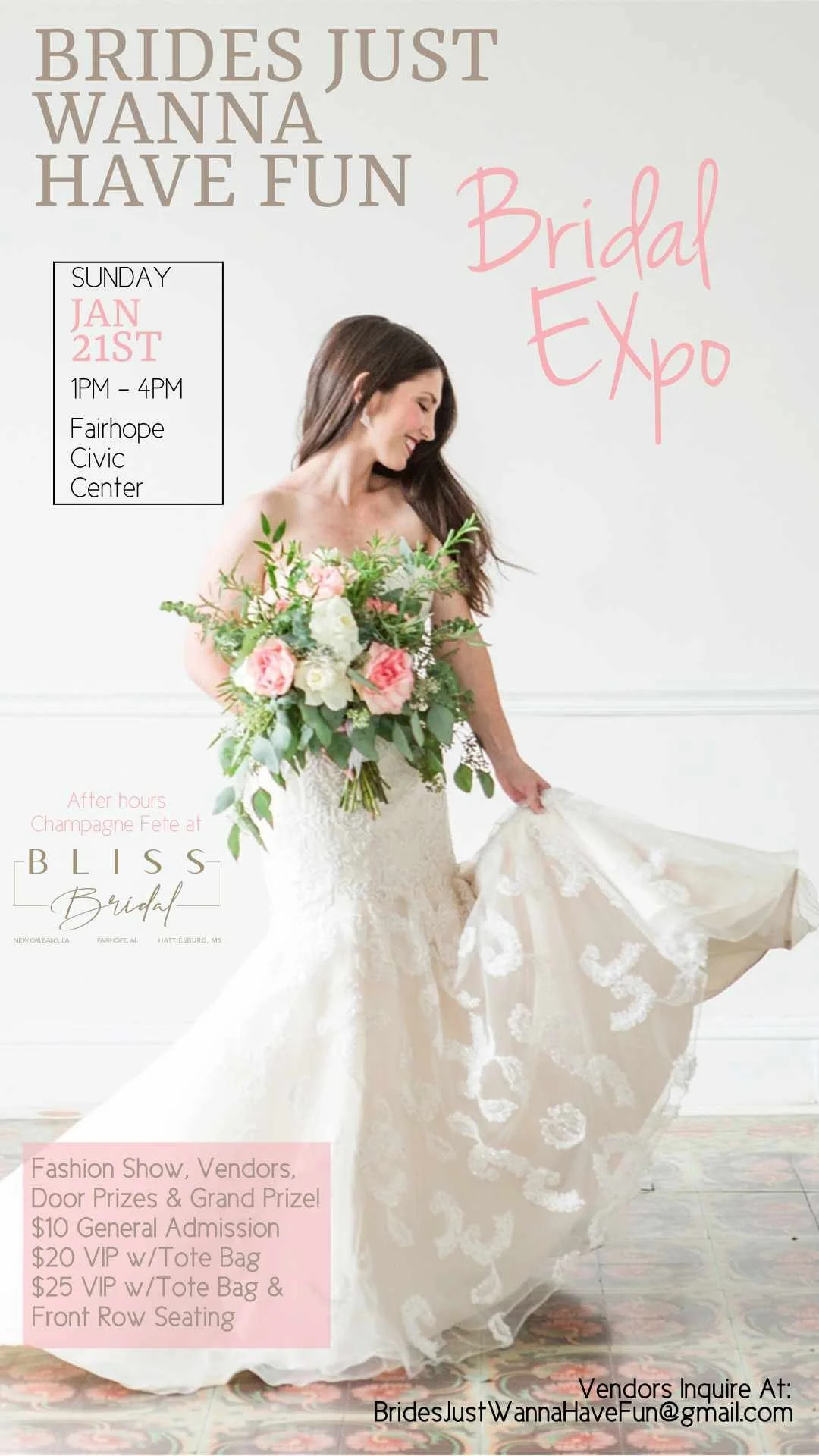 Brides Just Wanna Have Fun Winter Bridal Expo