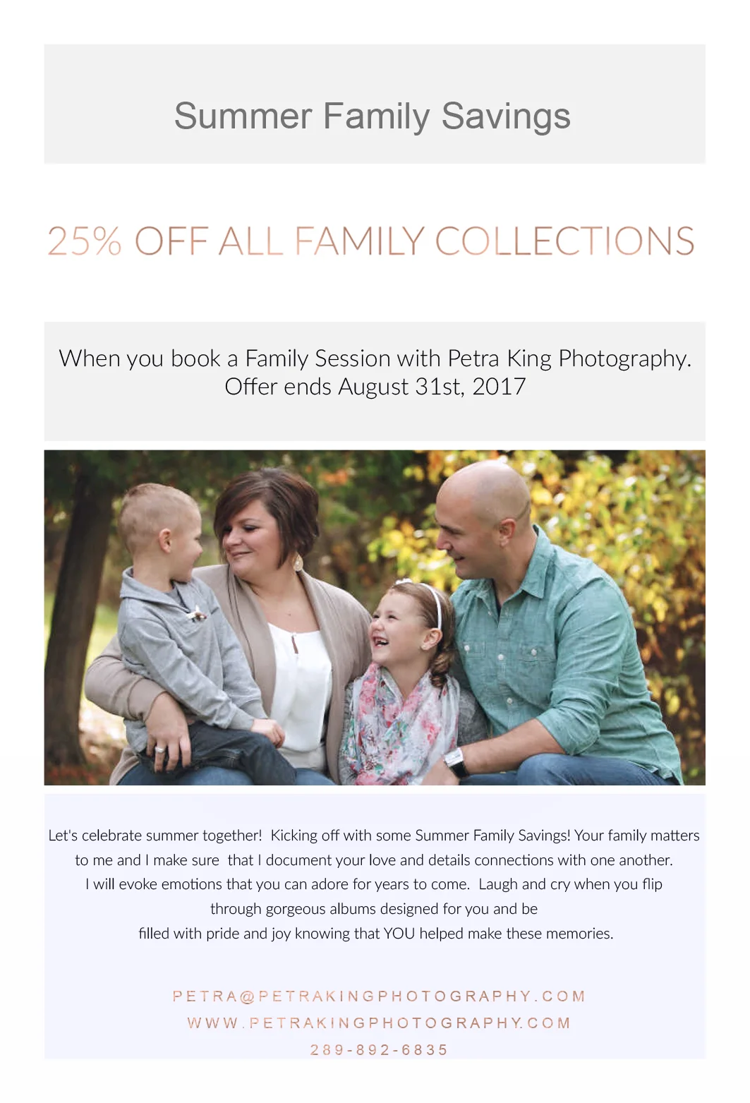 Summer Family Savings!