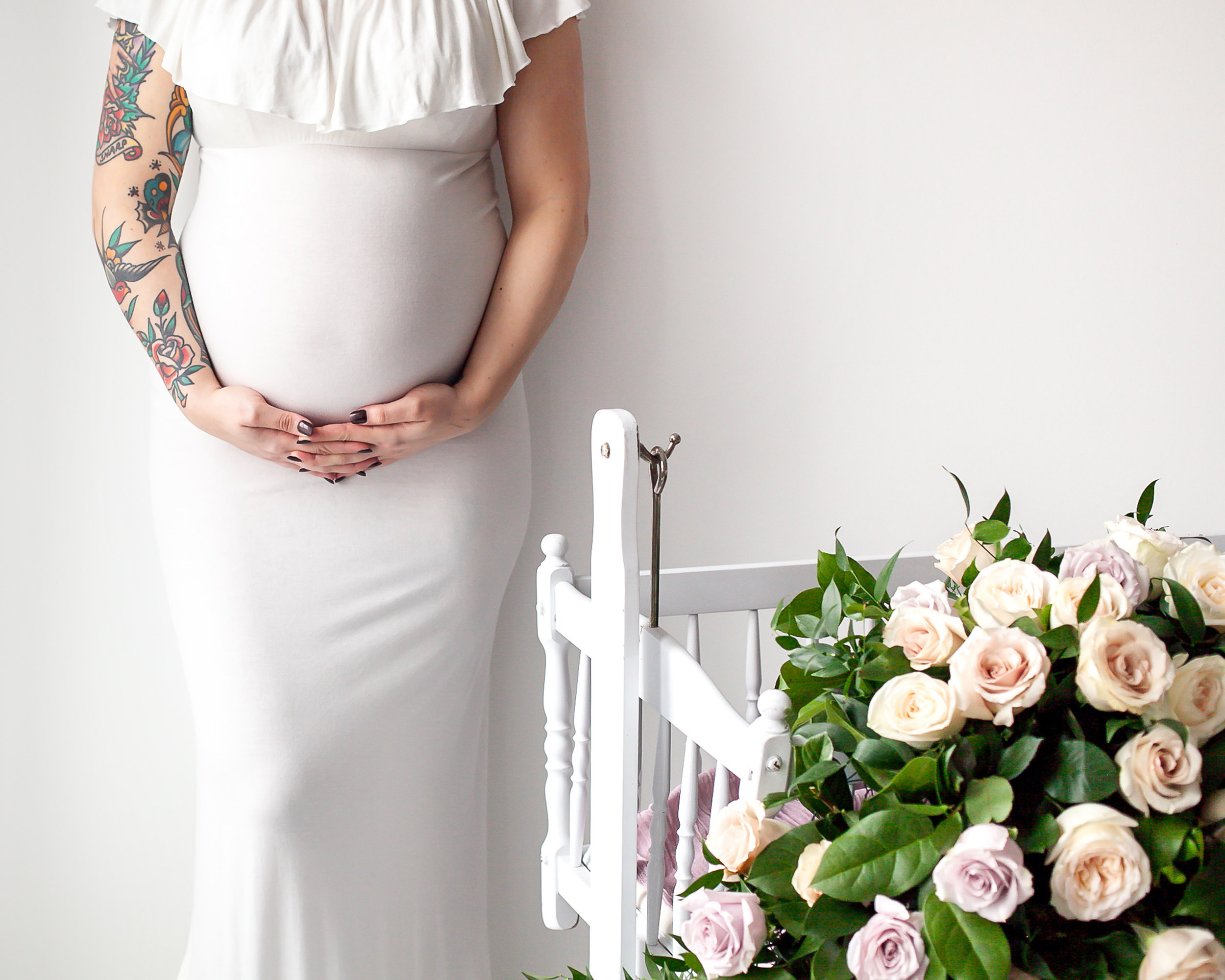 Floral_Maternity_Oshawa_Durham Region_Toronto_Petra_King_Photography