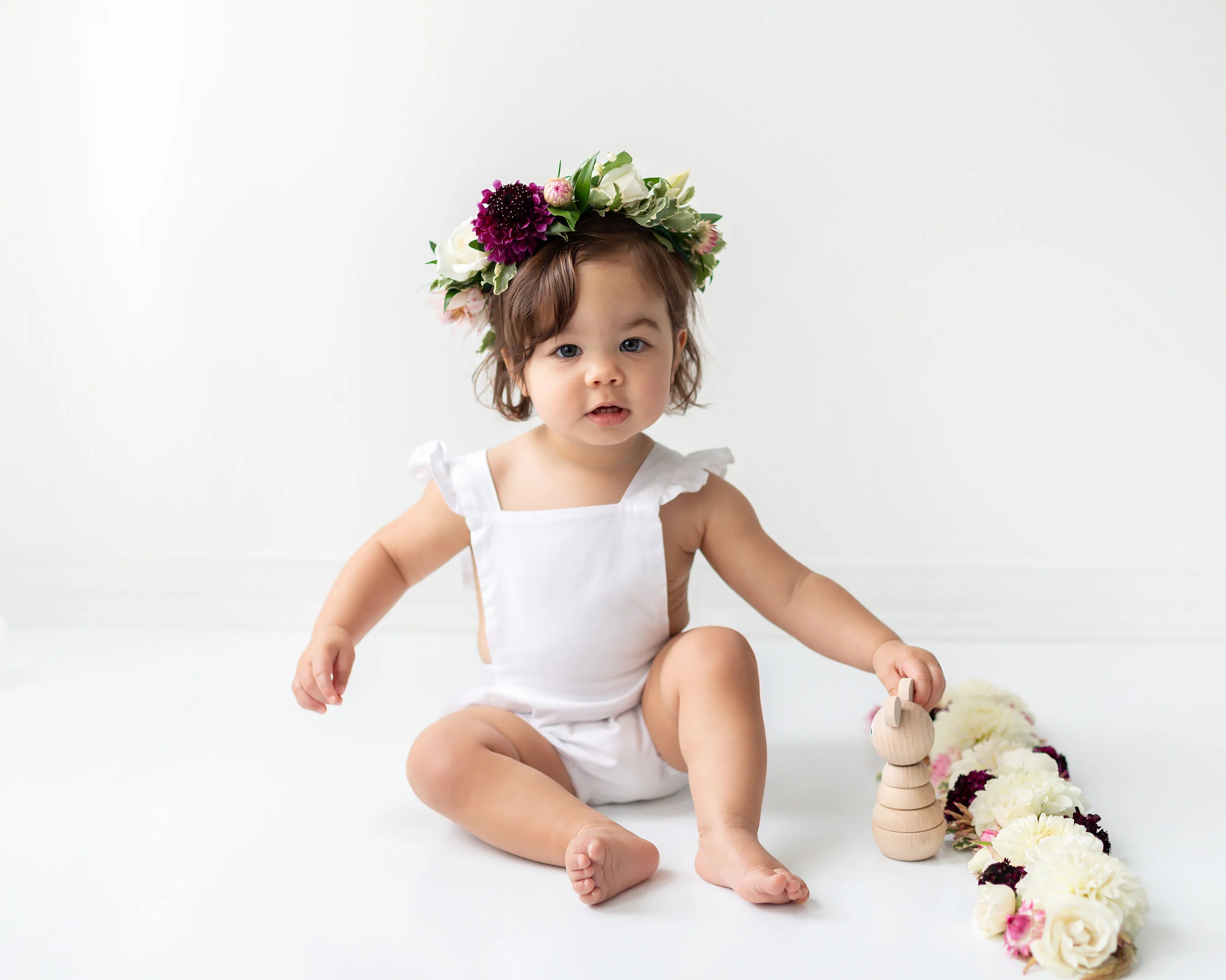 Cake smash photography Durham Region baby first birthday