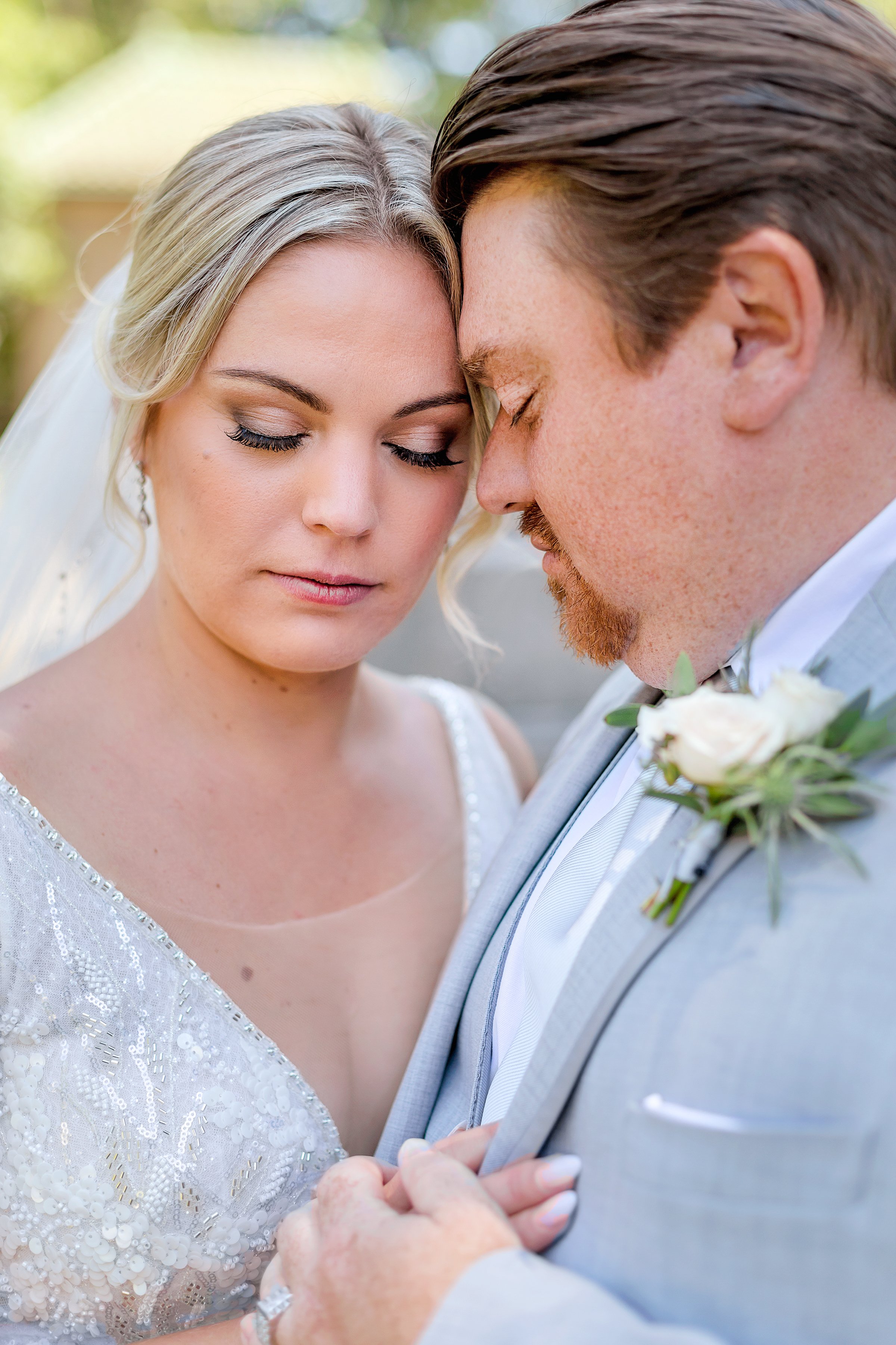 Bride and Groom Wedding Photograph