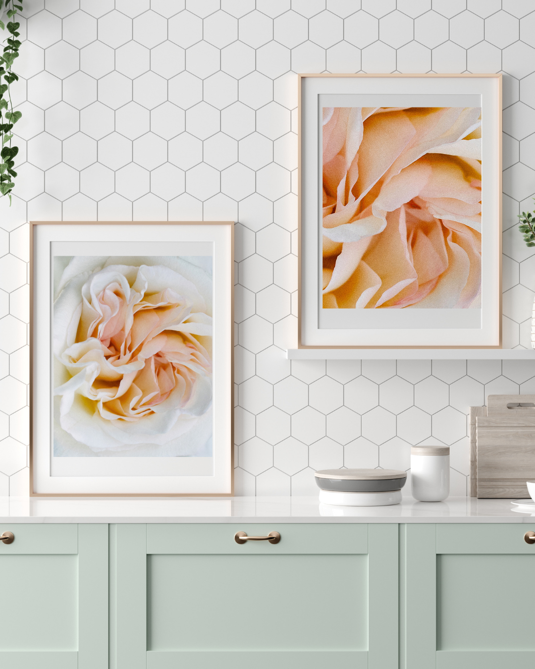 O'Hara wedding rose print