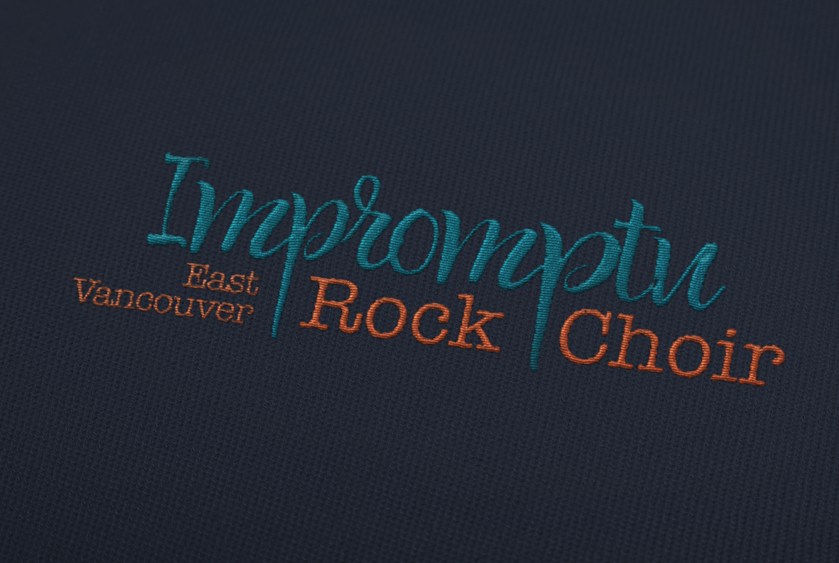 Logo Design: Impromptu Rock Choir