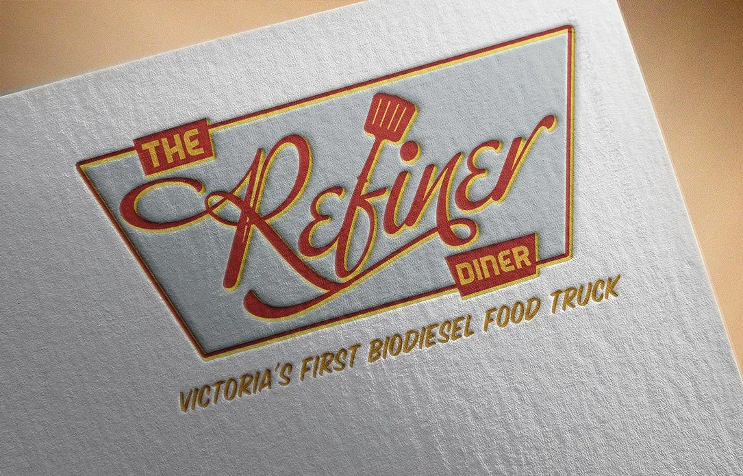 Logo Design: Refiner Diner Food Truck, Victoria BC