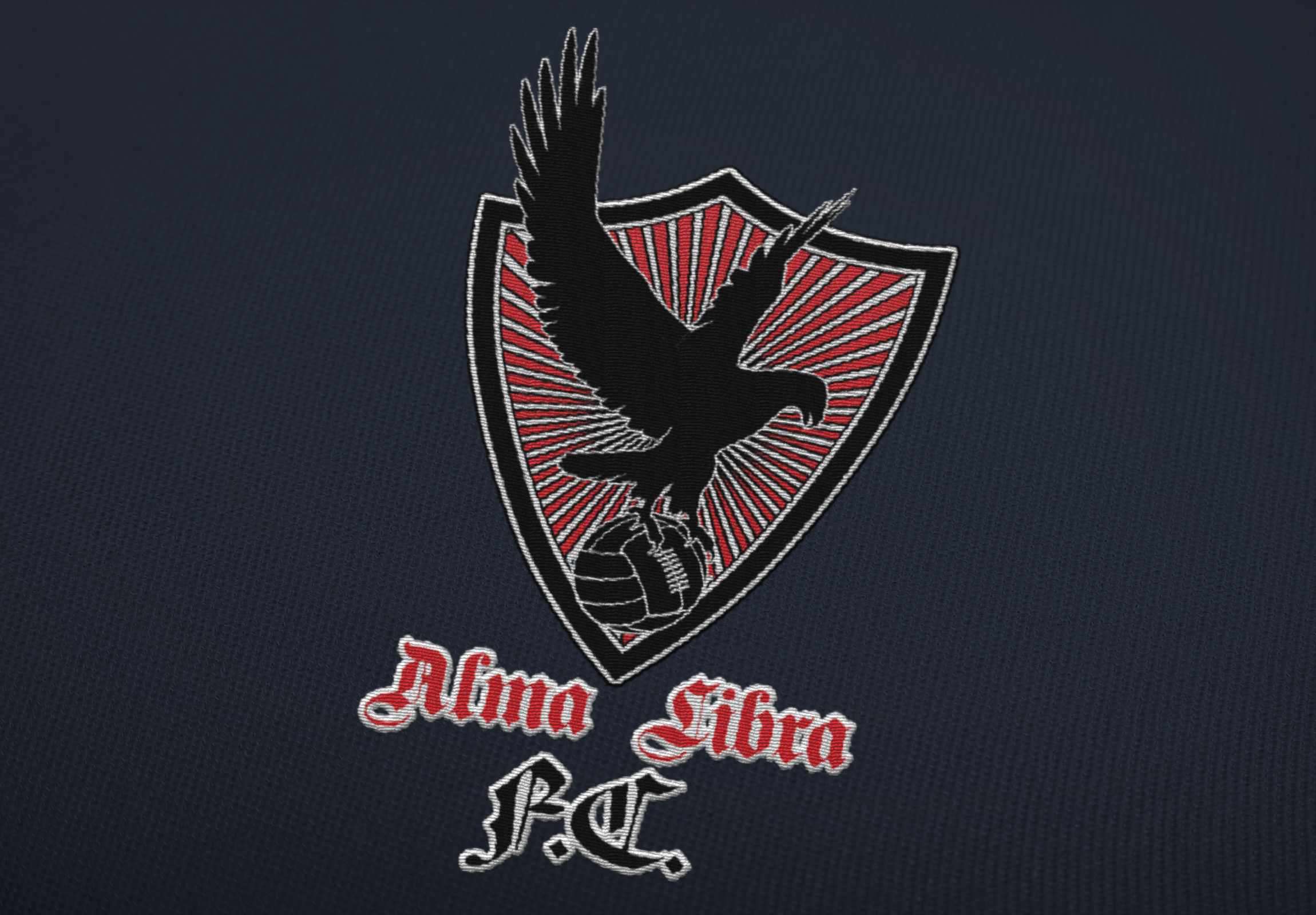 Logo / Embroidery Design: Alma Libre Futbol Association