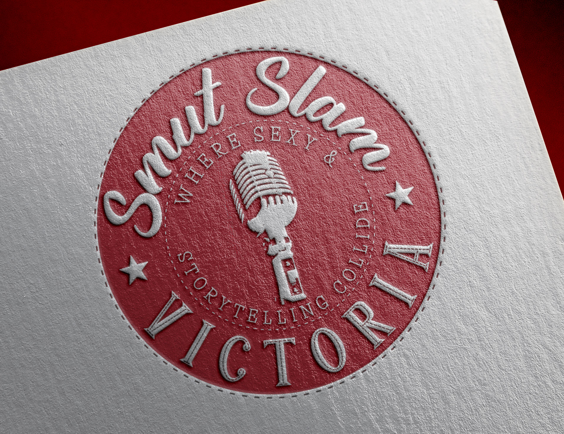 Logo Design: Smut Slam Victoria