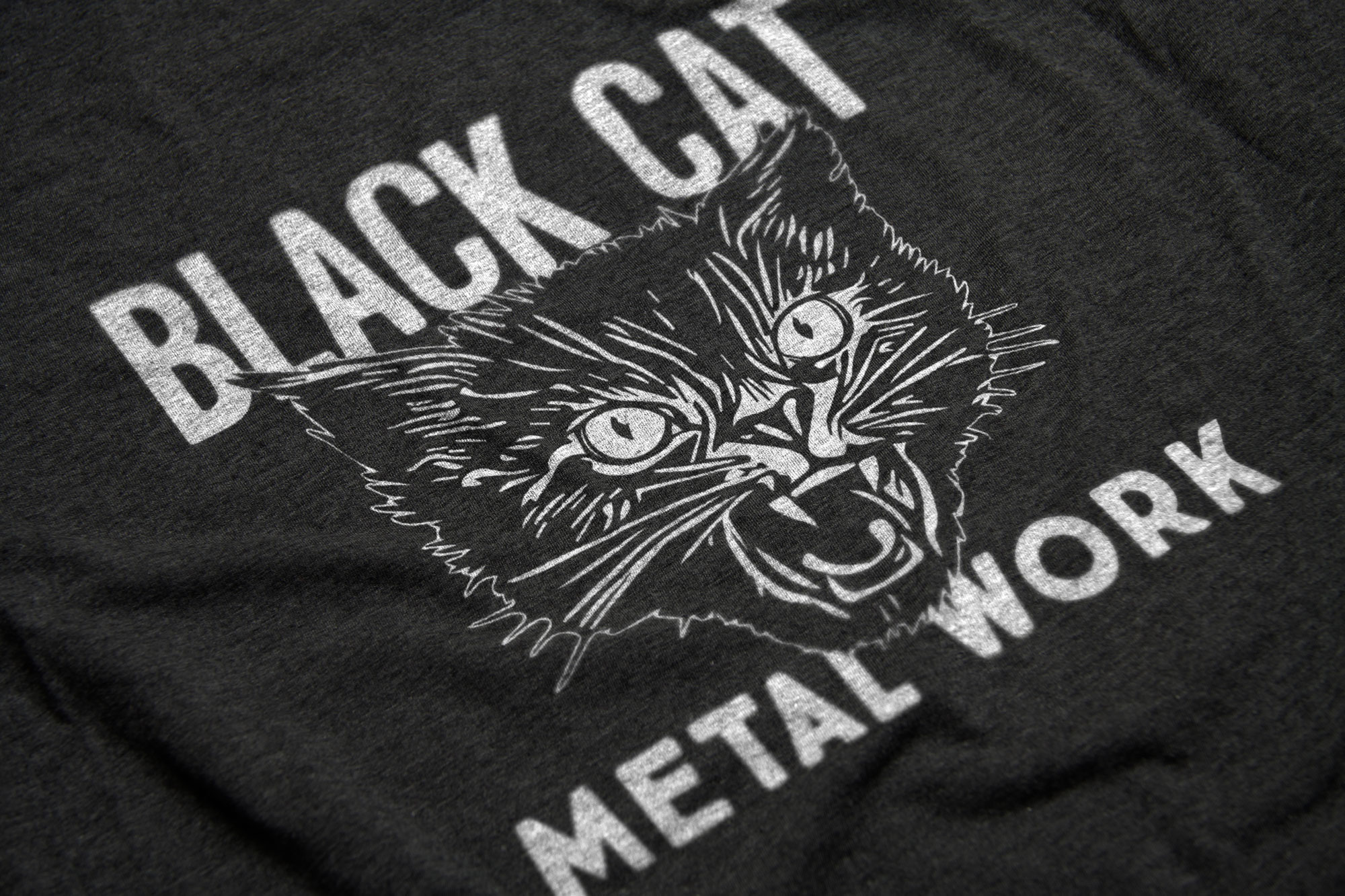 Logo Design: Black Cat Metal Work