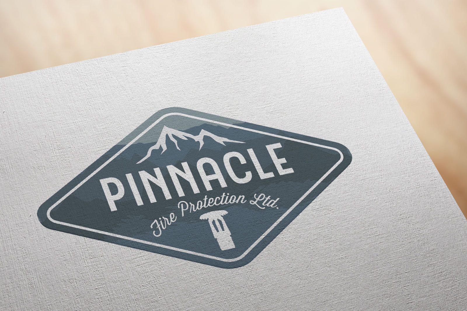 Logo Design: Pinnacle Fire Protection Ltd.
