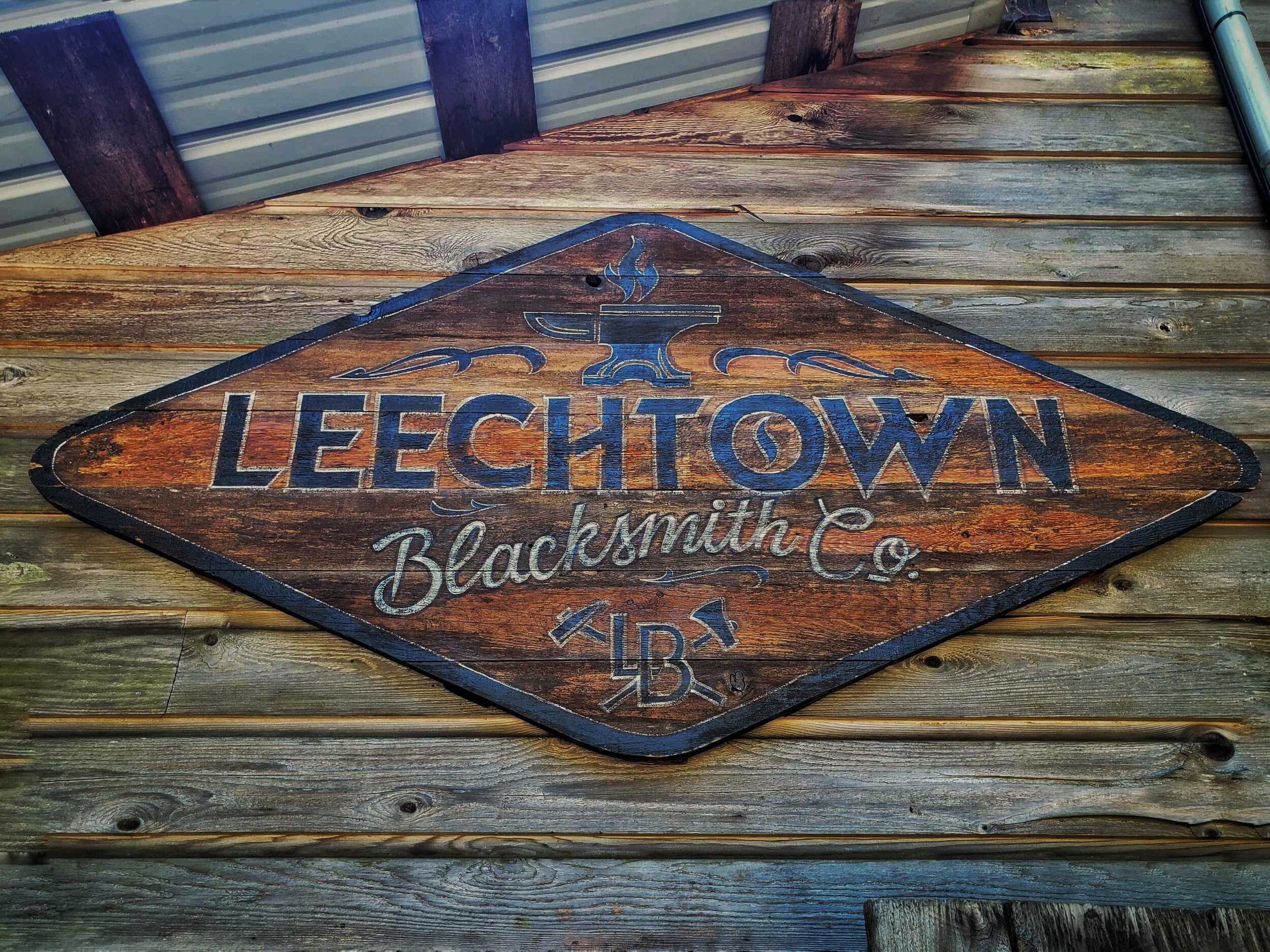 Logo Design: Leechtown Blacksmith Co.