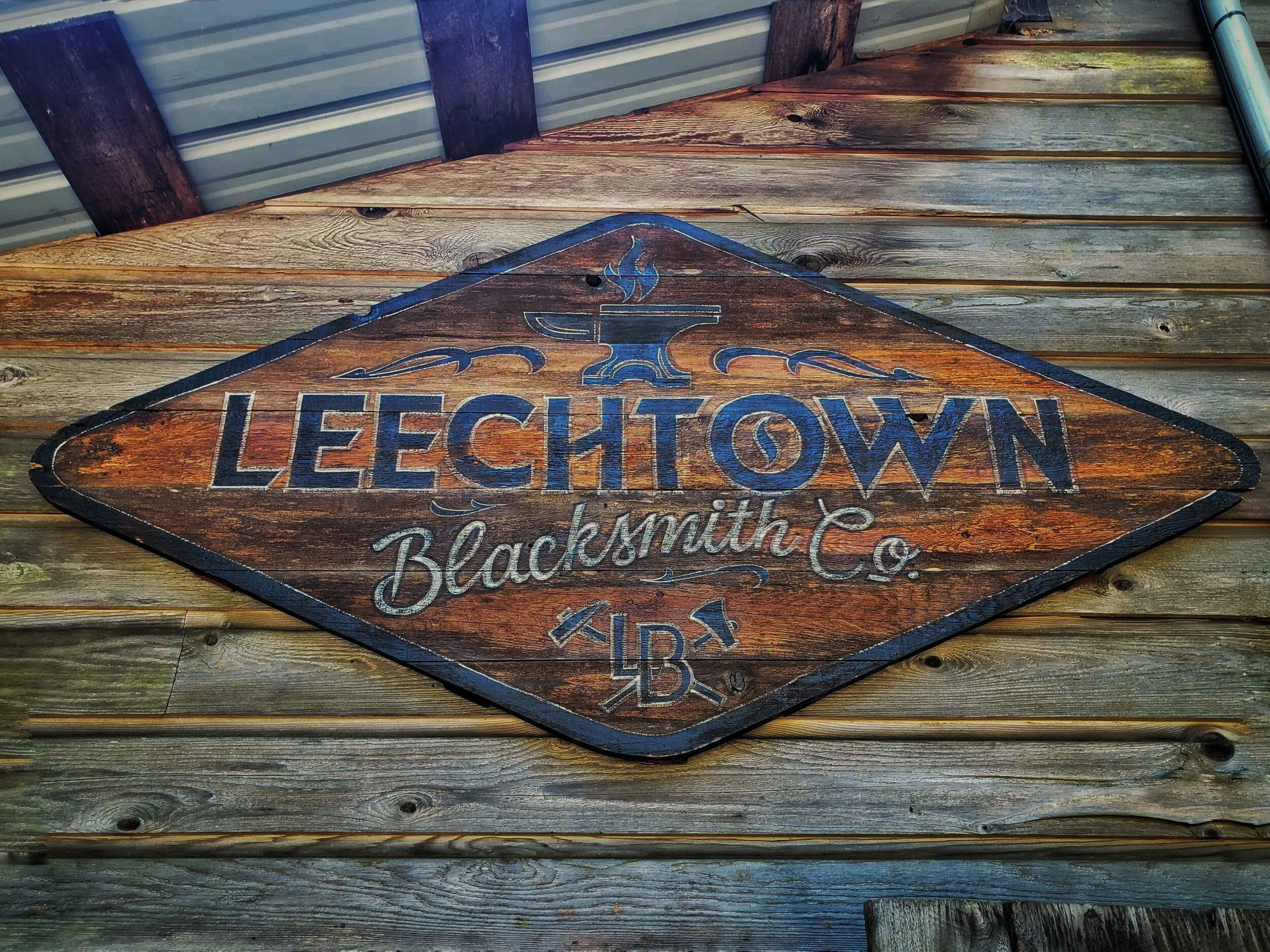 Logo Design: Leechtown Blacksmith Co., Sooke BC
