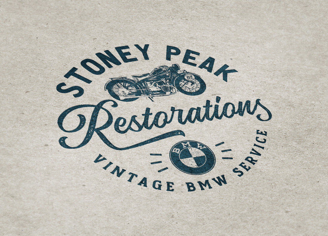 Logo Design: Stoney Peak Restorations