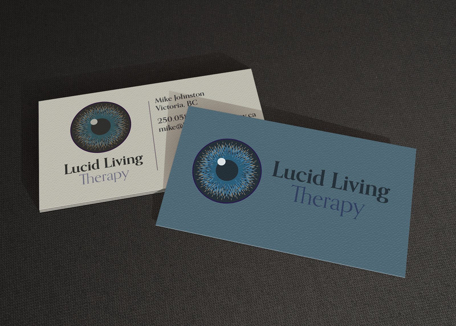 Logo Design: Lucid living Therapy, Victoria BC