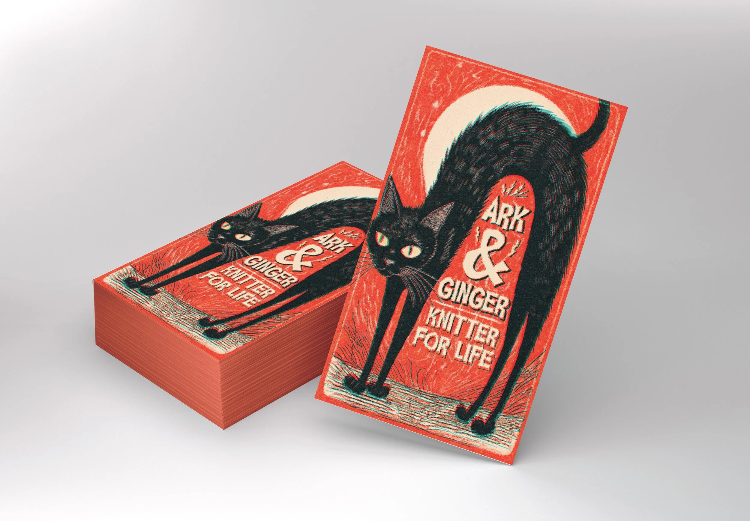  Business Card Design: Ark &amp; Ginger, Victoria BC 