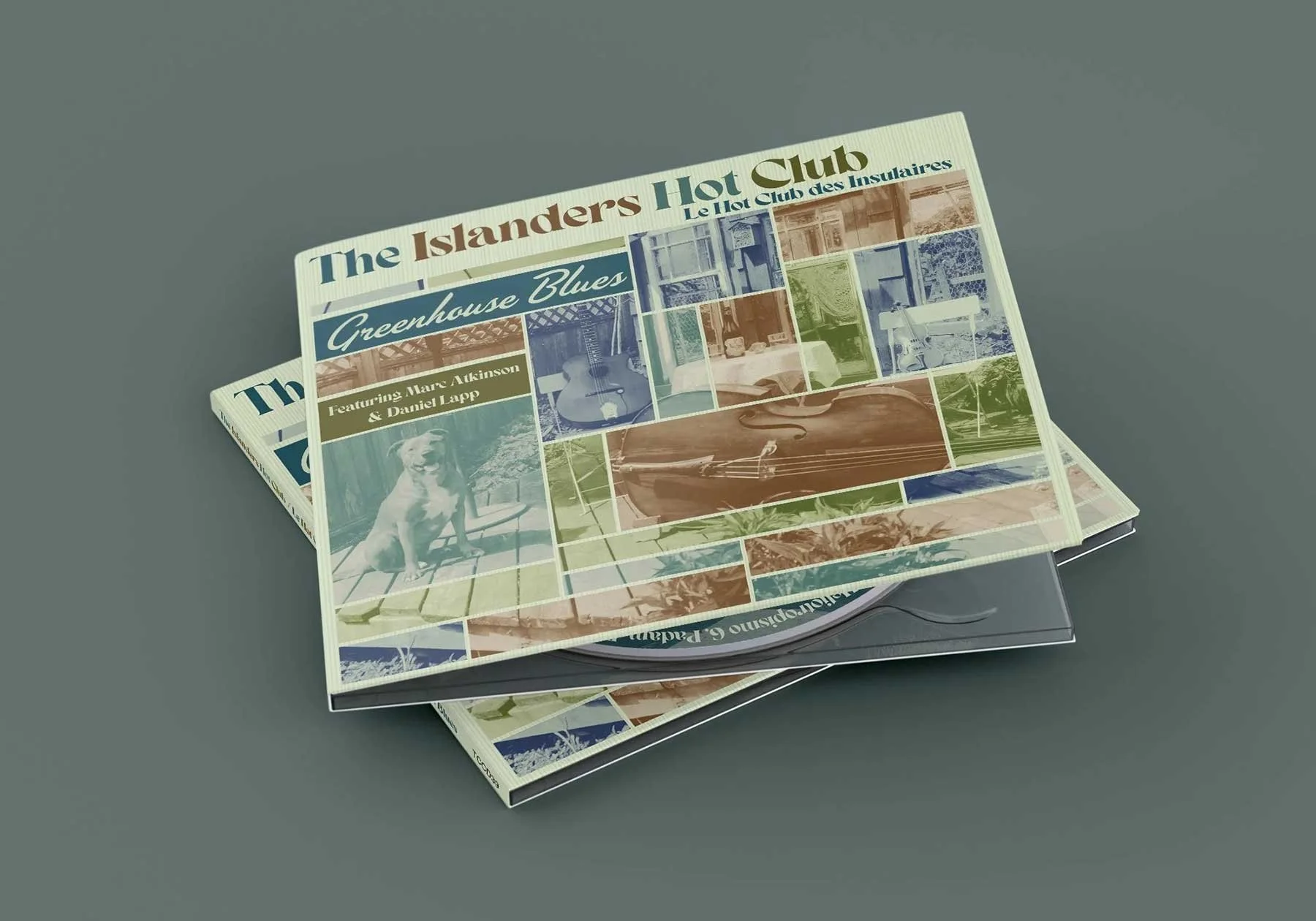 CD Layout Design: The Islanders Hot Club, Victoria BC