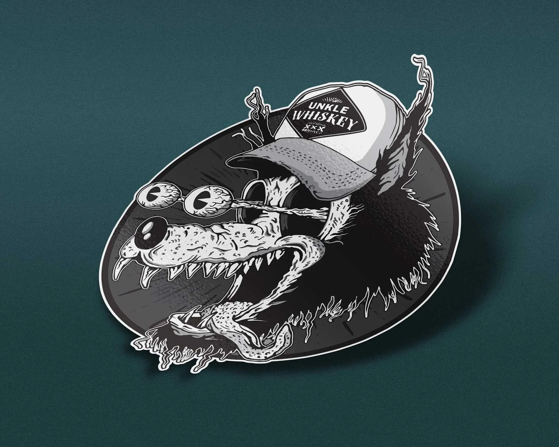 Logo Design: Unkle Whisky, Victoria BC