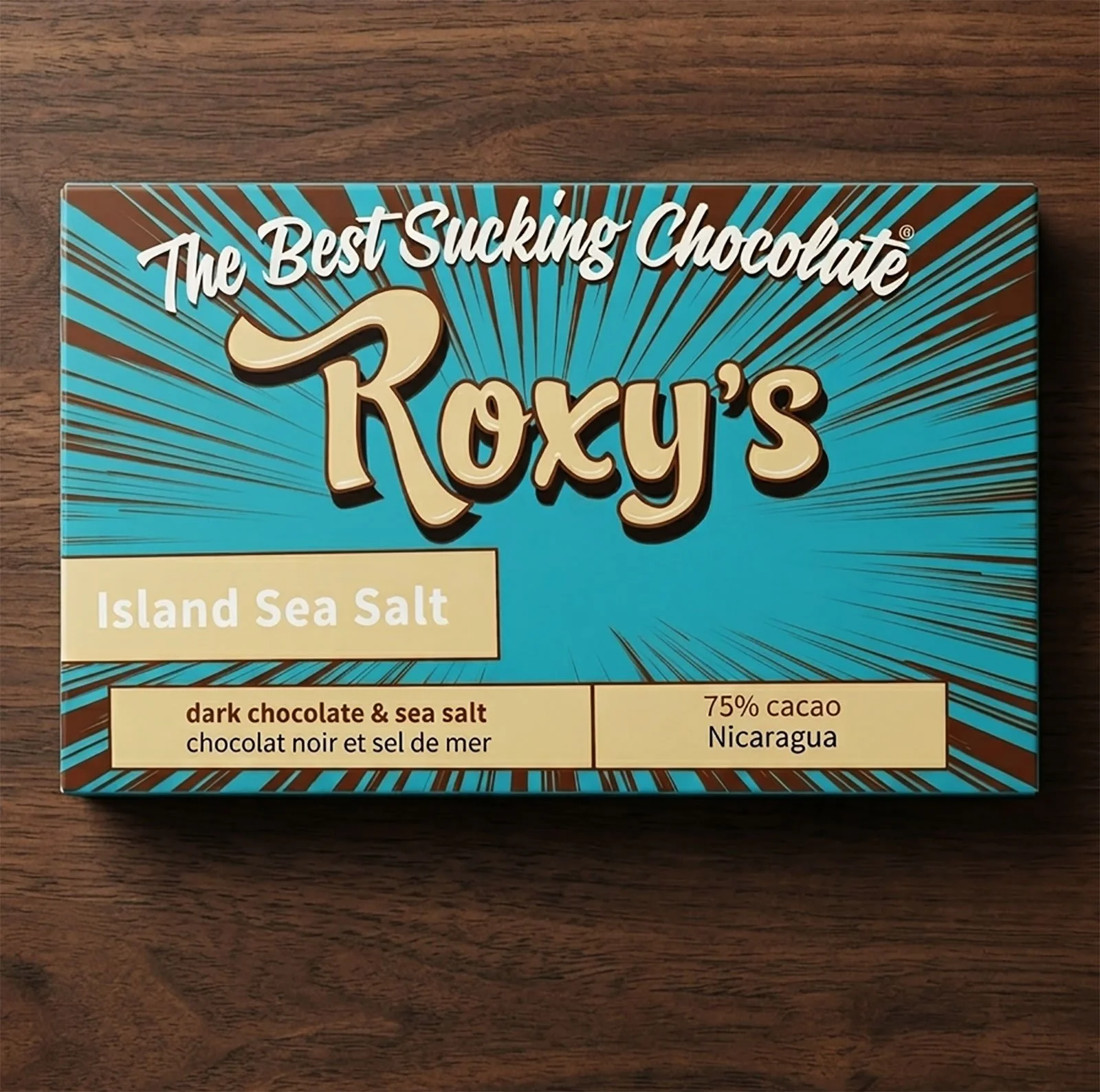 Logo & packaging Design: Roxy's Chocolates, Victoria BC