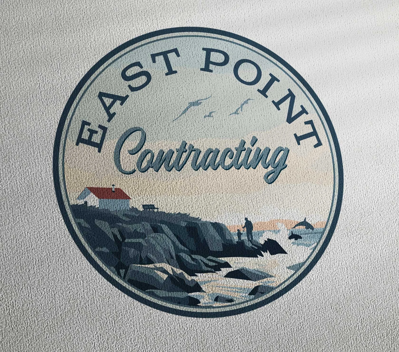 Logo Design: East Point Contracting, Victoria BC